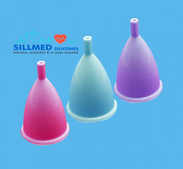 Coletor de silicone menstruação